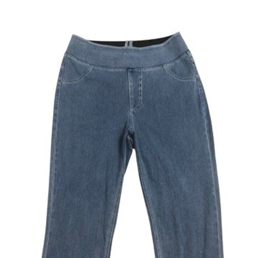 Halara High Waist Denim Leggings Skinny Pull On Jeggings Small Tummy Control - Picture 4 of 11